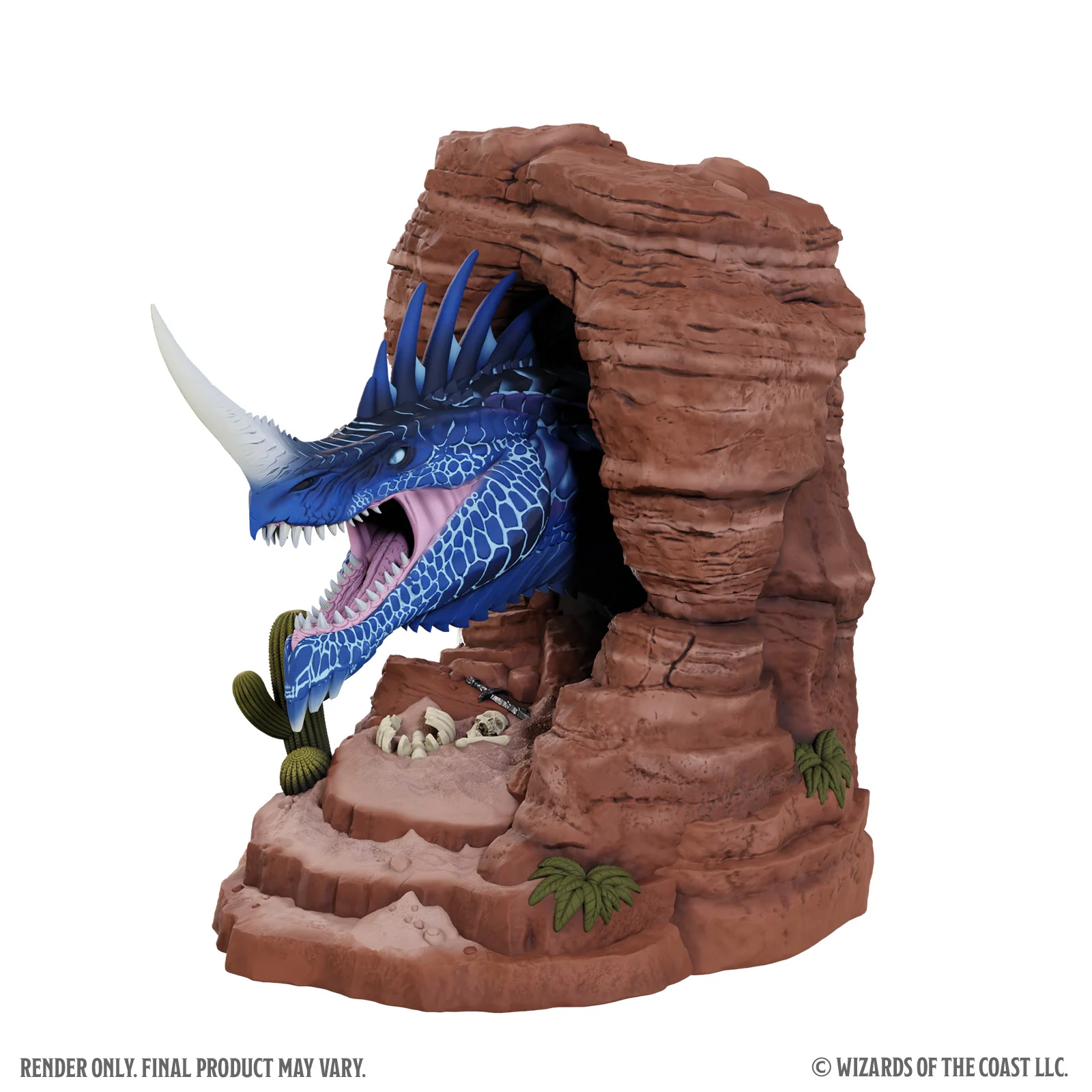 PRE-ORDER - D&D Bookend: Blue Dragon