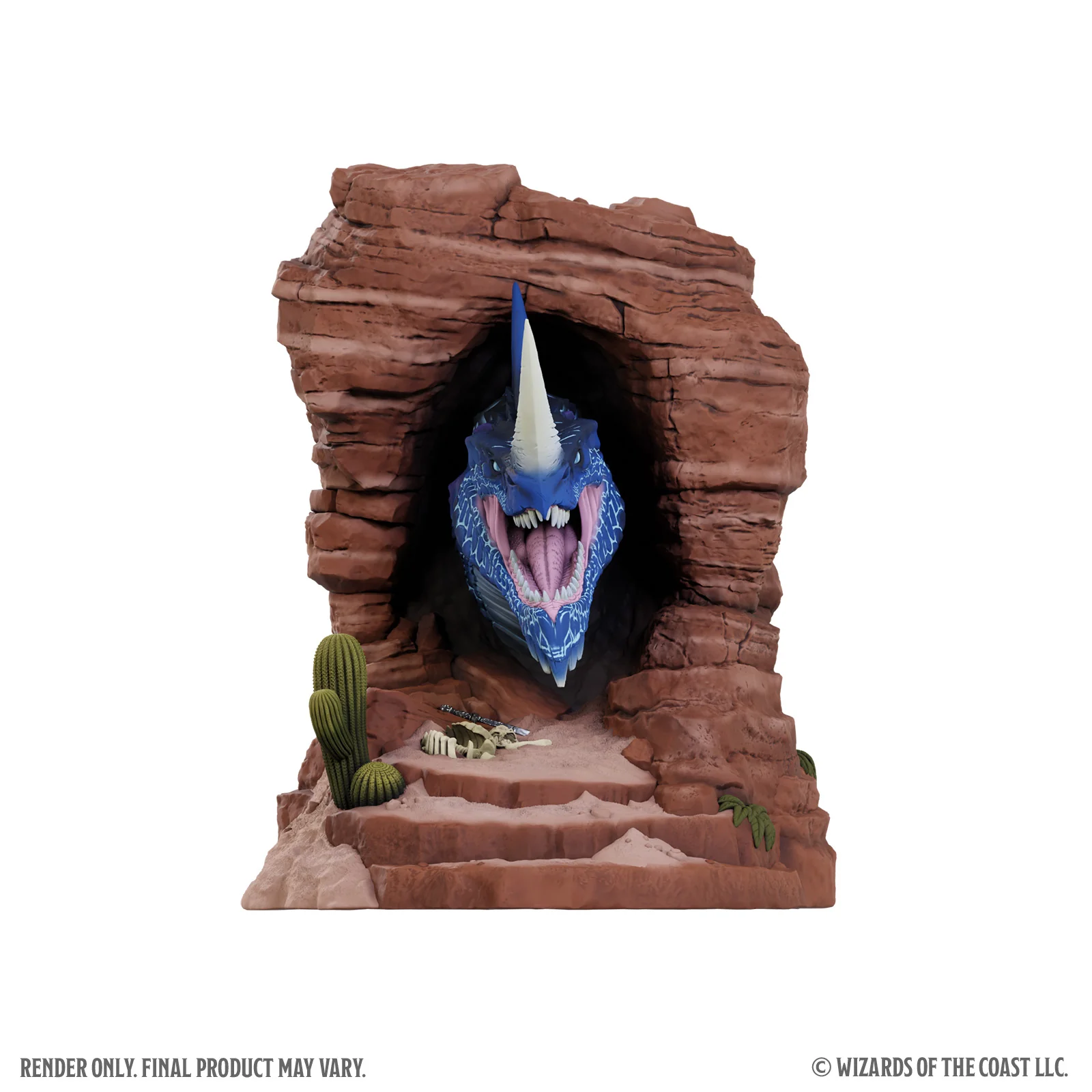 PRE-ORDER - D&D Bookend: Blue Dragon