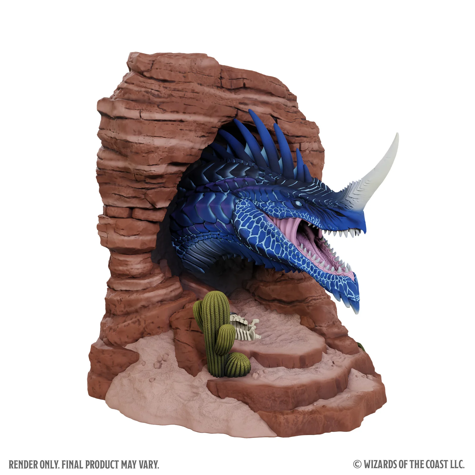 PRE-ORDER - D&D Bookend: Blue Dragon 3 PRE-ORDER - D&D Bookend: Blue Dragon