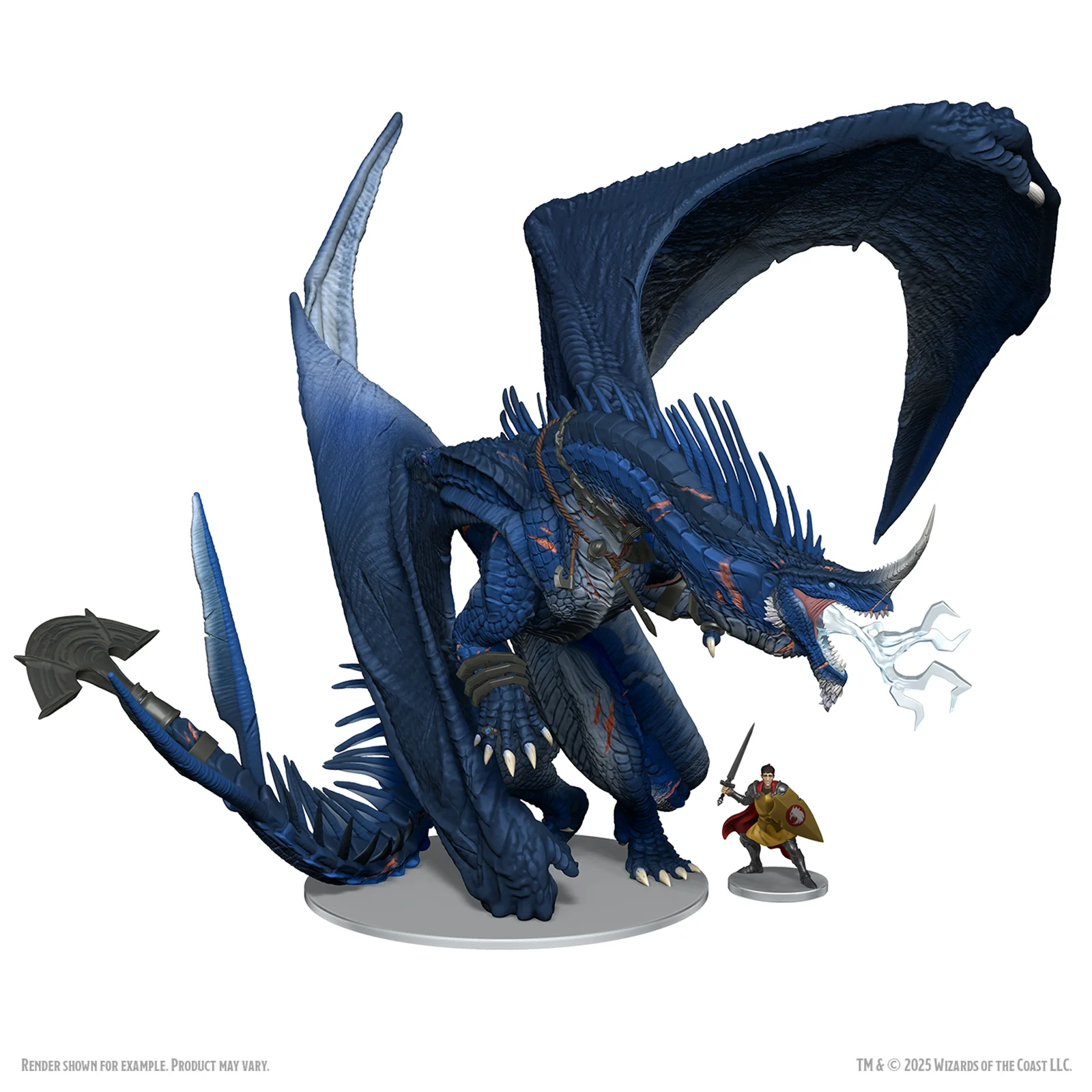 PRE-ORDER - D&D Icons of the Realms: Anthradusk, Ancient Blue Dragon [2025]