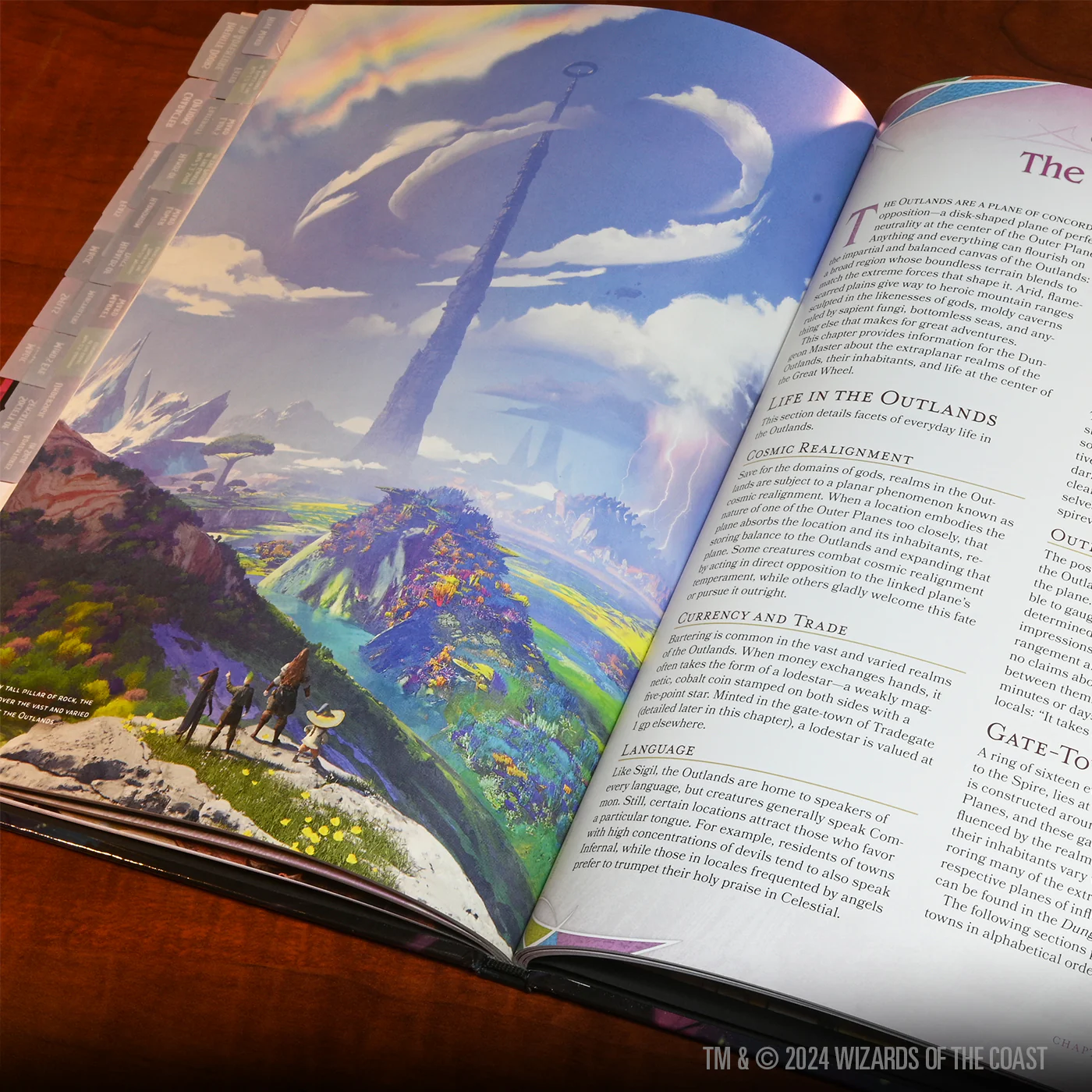 D&D Book Tabs: Planescape: Adventures in the Multiverse 14 D&D Book Tabs: Planescape: Adventures in the Multiverse