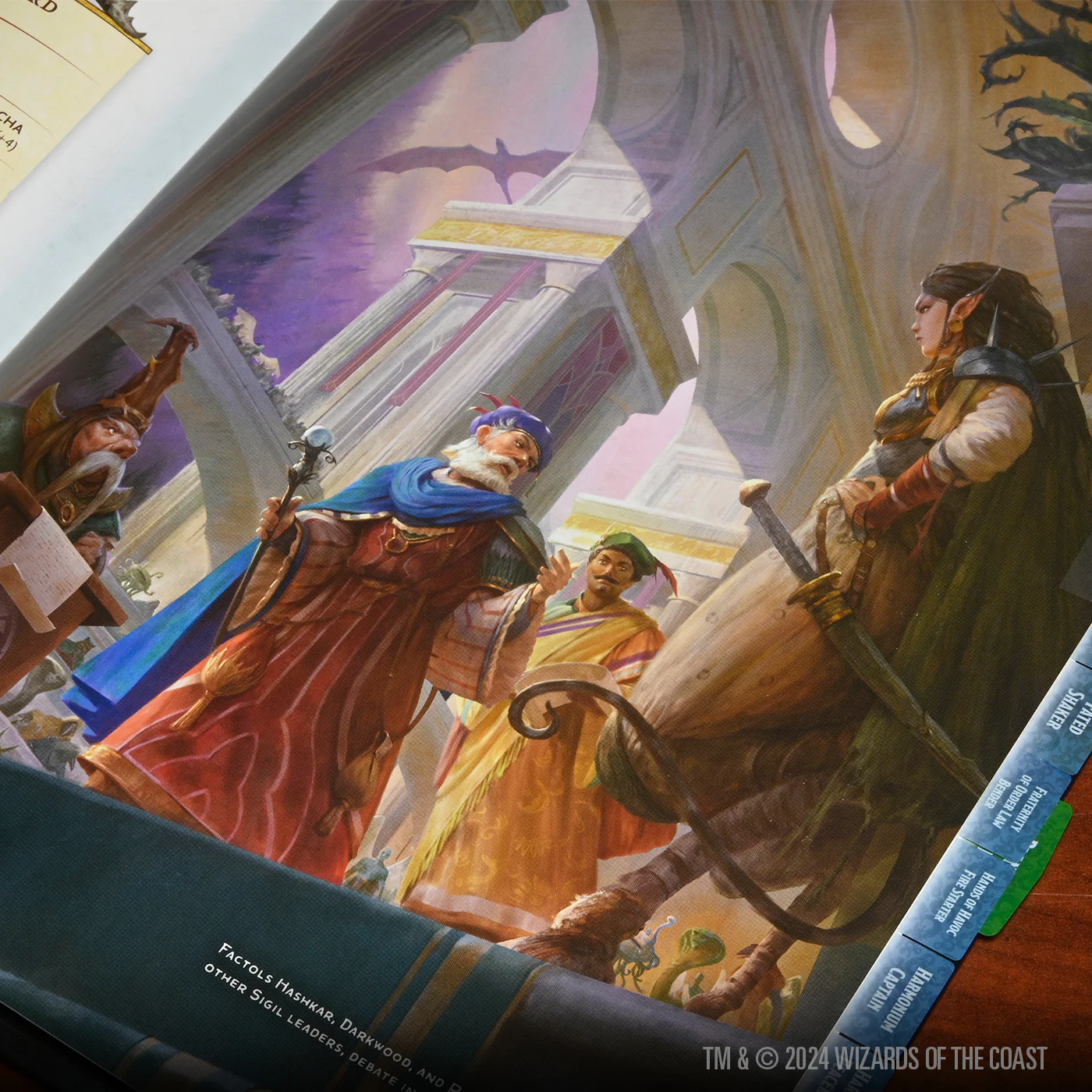 D&D Book Tabs: Planescape: Adventures in the Multiverse 9 D&D Book Tabs: Planescape: Adventures in the Multiverse