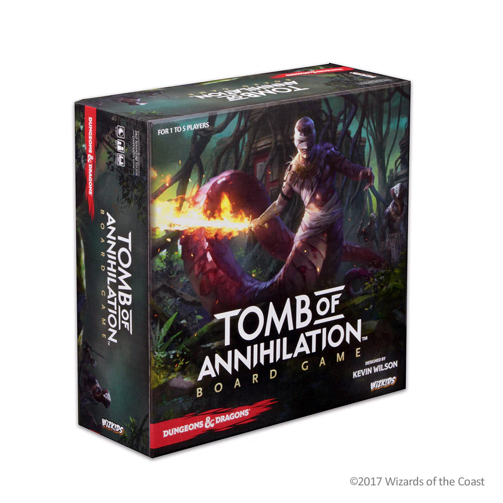 Dungeons & Dragons: Tomb of Annihilation Adventure System Board Game - Standard Edition