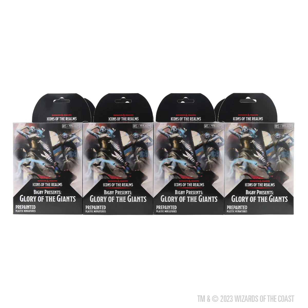 D&D Icons of the Realms: Bigby Presents Glory of the Giants - 8ct  Booster Brick