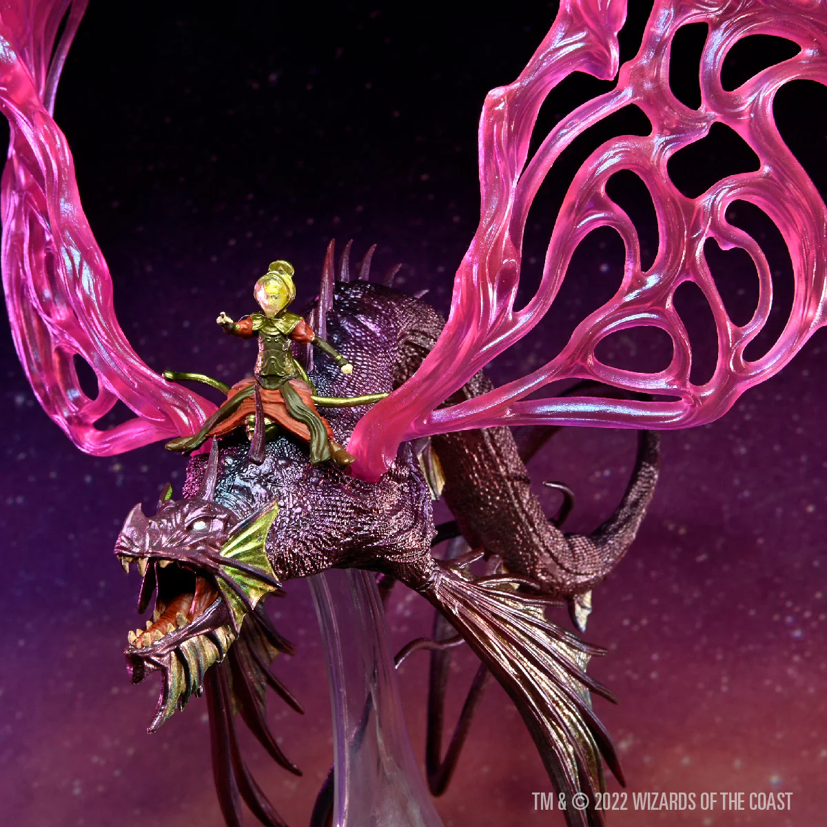 D&D Icons of the Realms: Spelljammer: Adventures in Space - Adult Solar Dragon & Prince Xeleth