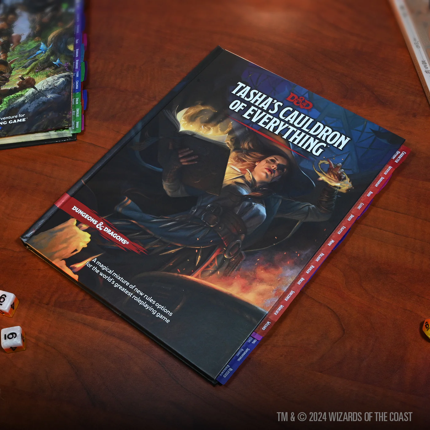 D&D Book Tabs: Tasha's Cauldron of Everything 4 D&D Book Tabs: Tasha's Cauldron of Everything