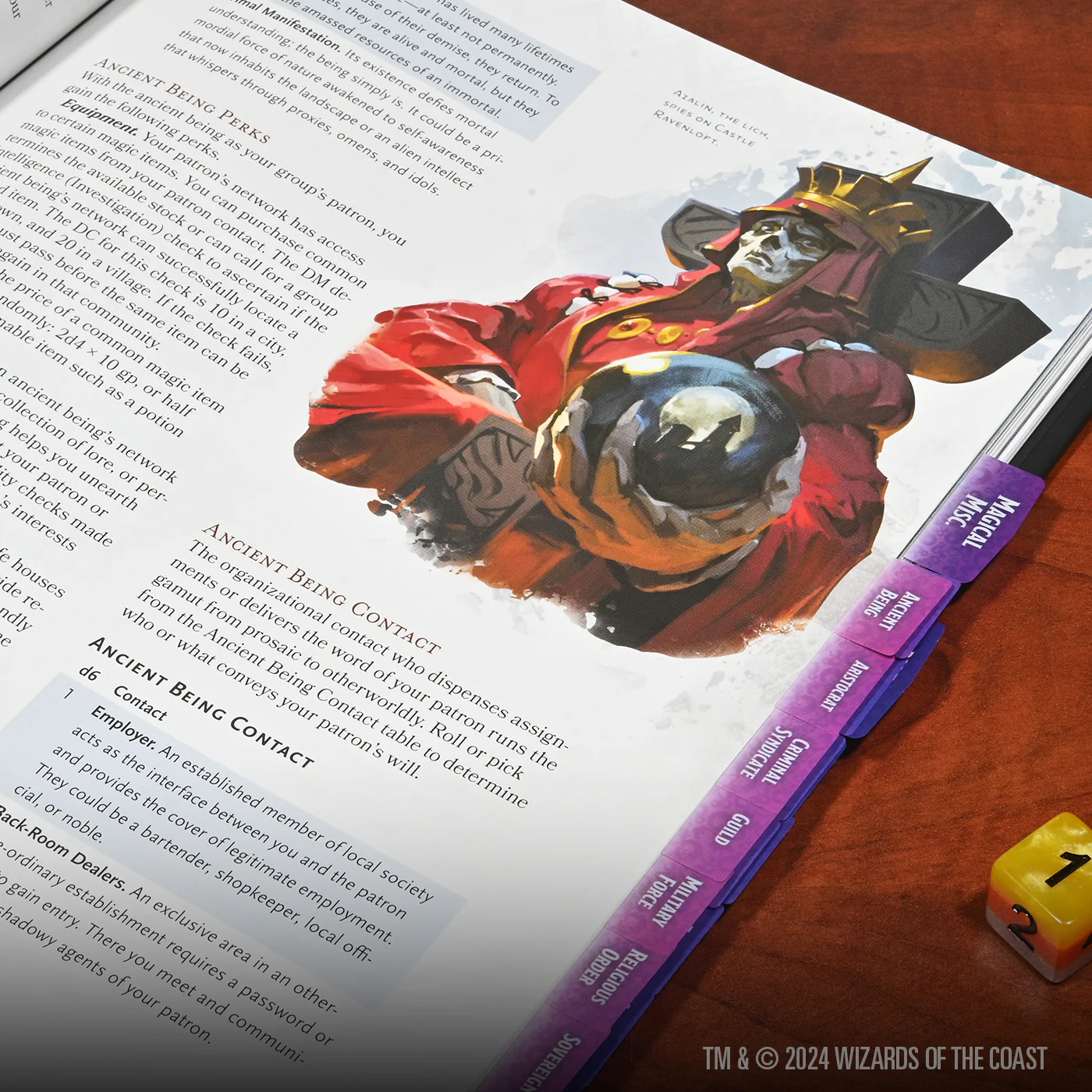 D&D Book Tabs: Tasha's Cauldron of Everything 7 D&D Book Tabs: Tasha's Cauldron of Everything