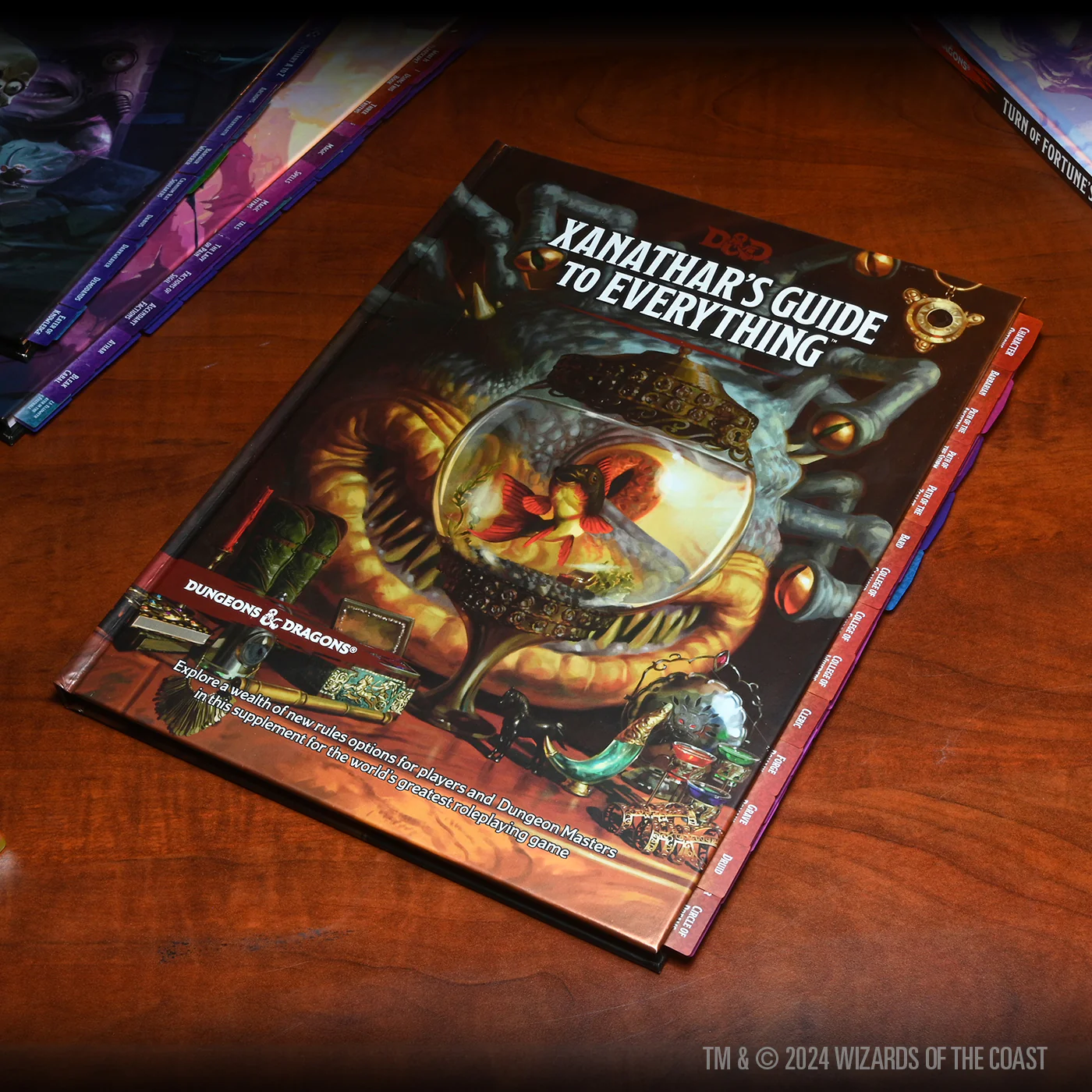 D&D Book Tabs: Xanathar's Guide to Everything 4 D&D Book Tabs: Xanathar's Guide to Everything