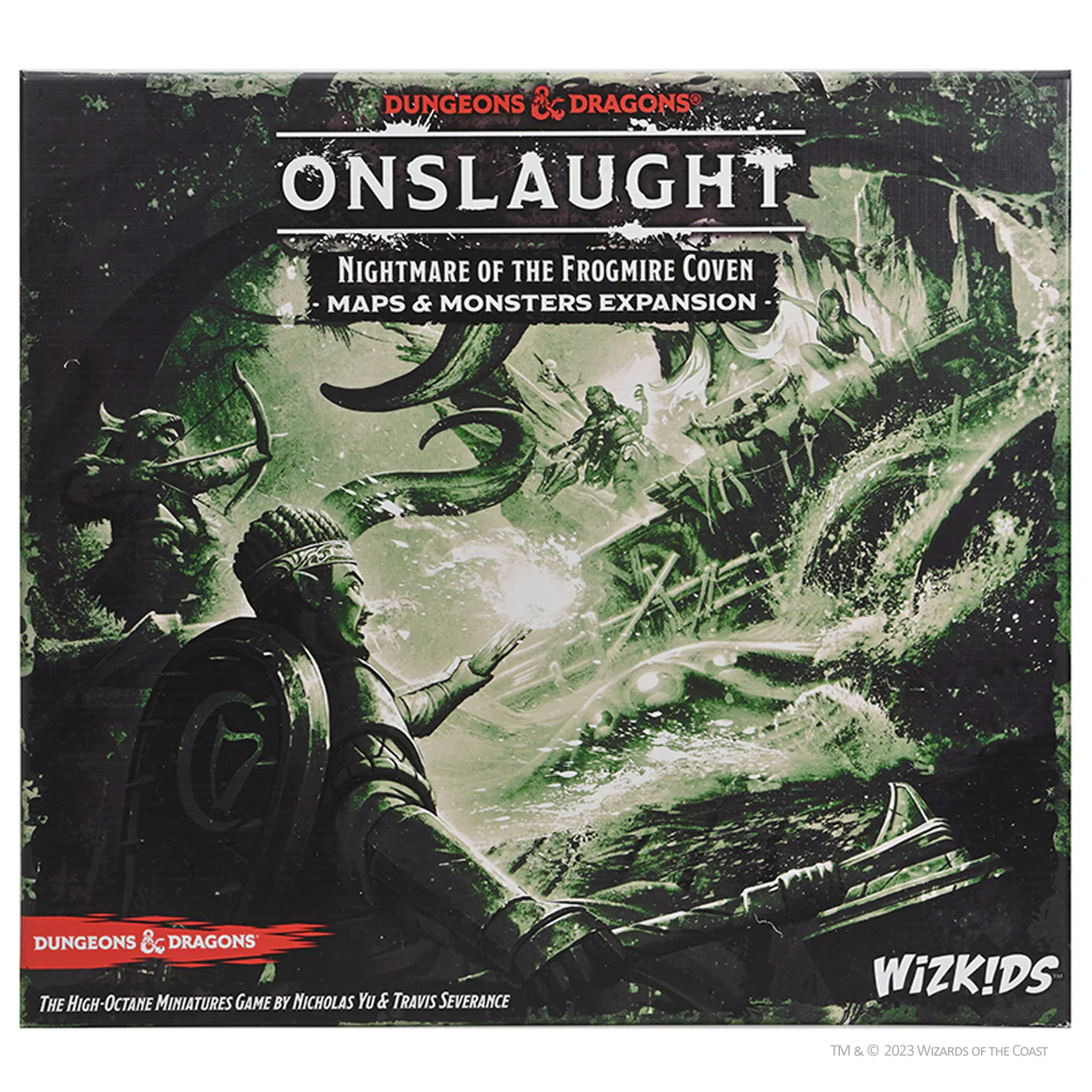 Dungeons & Dragons Onslaught: Nightmare of the Frogmire Coven - Maps & Monsters Expansion