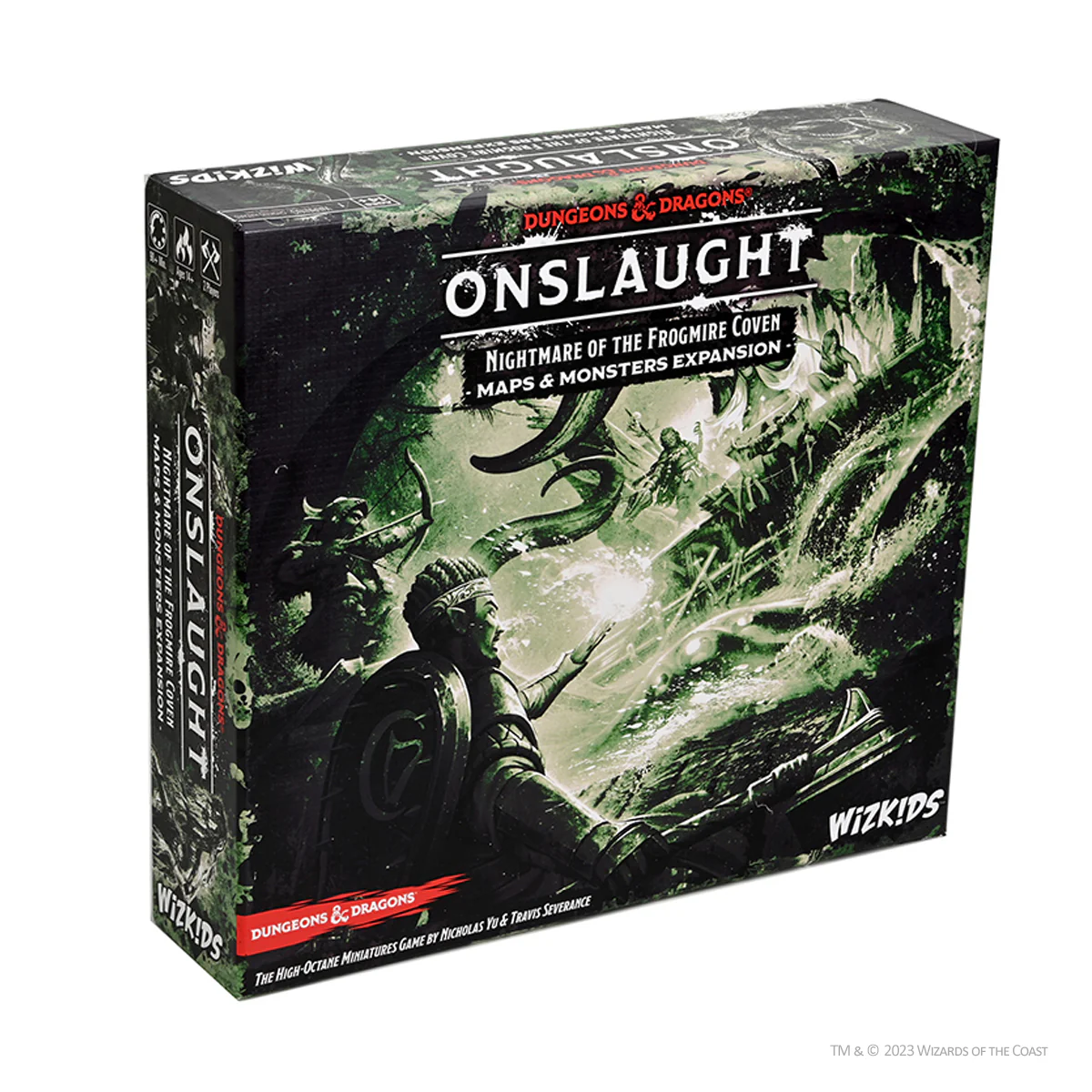 Dungeons & Dragons Onslaught: Nightmare of the Frogmire Coven - Maps & Monsters Expansion 3 Dungeons & Dragons Onslaught: Nightmare of the Frogmire Coven - Maps & Monsters Expansion