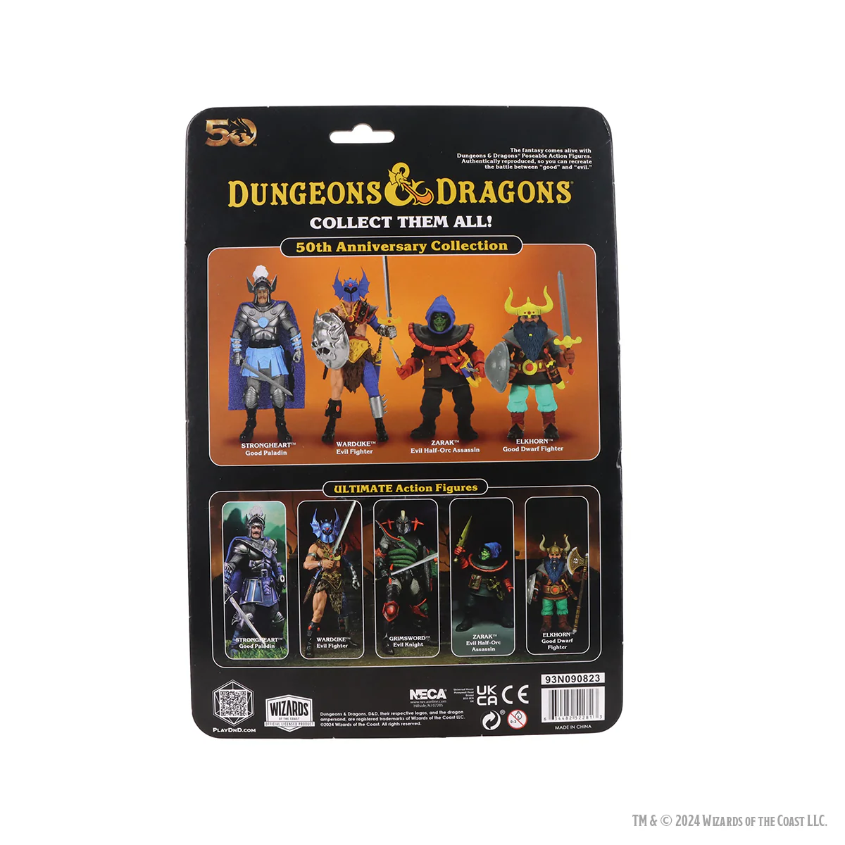 Dungeons & Dragons 7” Scale Action Figure – Limited 50th Anniversary Edition Strongheart Figure (NECA)