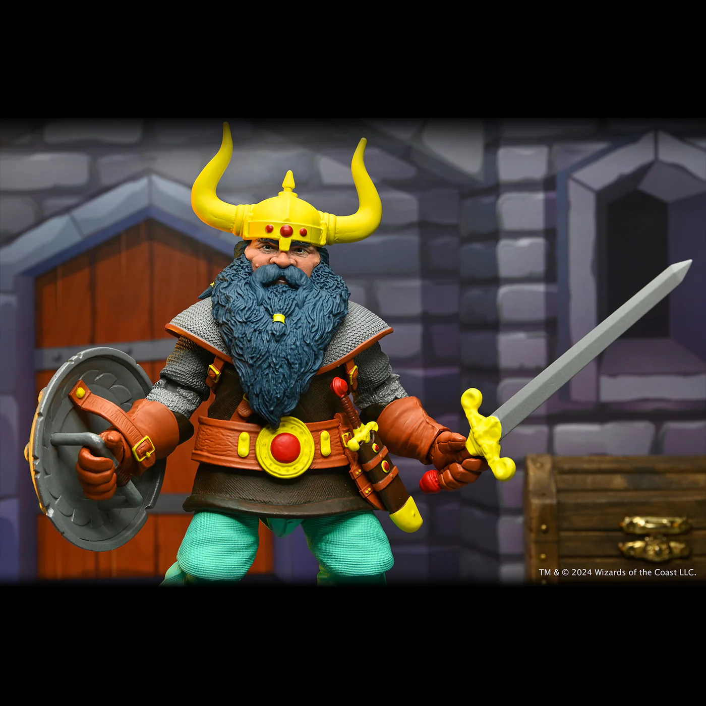 Dungeons & Dragons 7” Scale Action Figure – Limited 50th Anniversary Edition Elkhorn Figure (NECA) 10 Dungeons & Dragons 7” Scale Action Figure – Limited 50th Anniversary Edition Elkhorn Figure (NECA)