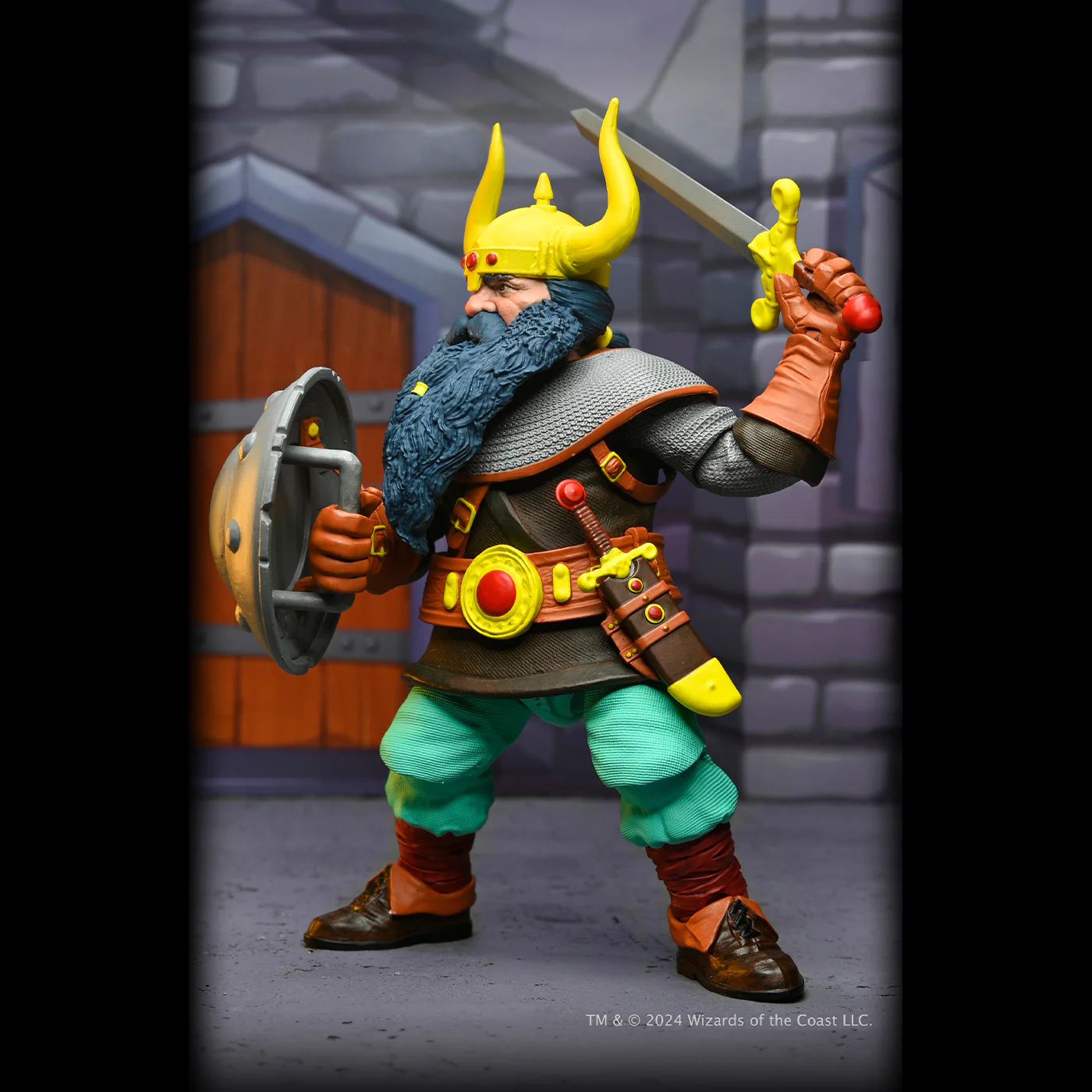 Dungeons & Dragons 7” Scale Action Figure – Limited 50th Anniversary Edition Elkhorn Figure (NECA) 11 Dungeons & Dragons 7” Scale Action Figure – Limited 50th Anniversary Edition Elkhorn Figure (NECA)