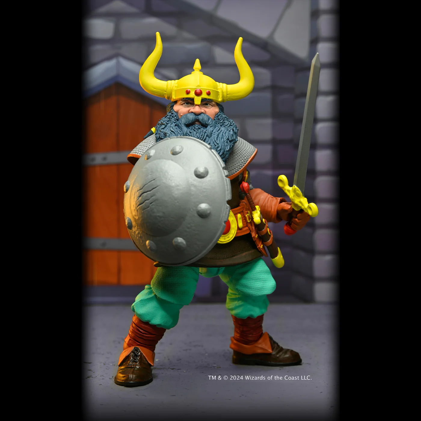 Dungeons & Dragons 7” Scale Action Figure – Limited 50th Anniversary Edition Elkhorn Figure (NECA) 12 Dungeons & Dragons 7” Scale Action Figure – Limited 50th Anniversary Edition Elkhorn Figure (NECA)