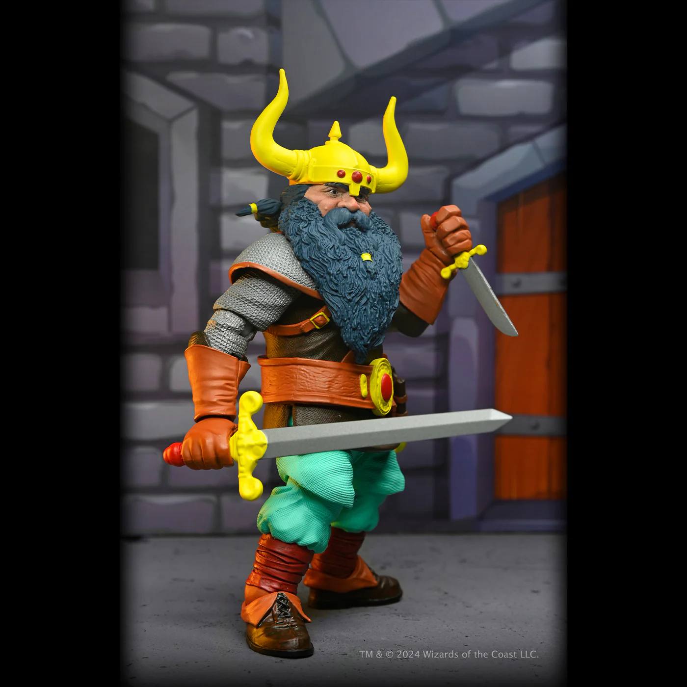 Dungeons & Dragons 7” Scale Action Figure – Limited 50th Anniversary Edition Elkhorn Figure (NECA) 9 Dungeons & Dragons 7” Scale Action Figure – Limited 50th Anniversary Edition Elkhorn Figure (NECA)