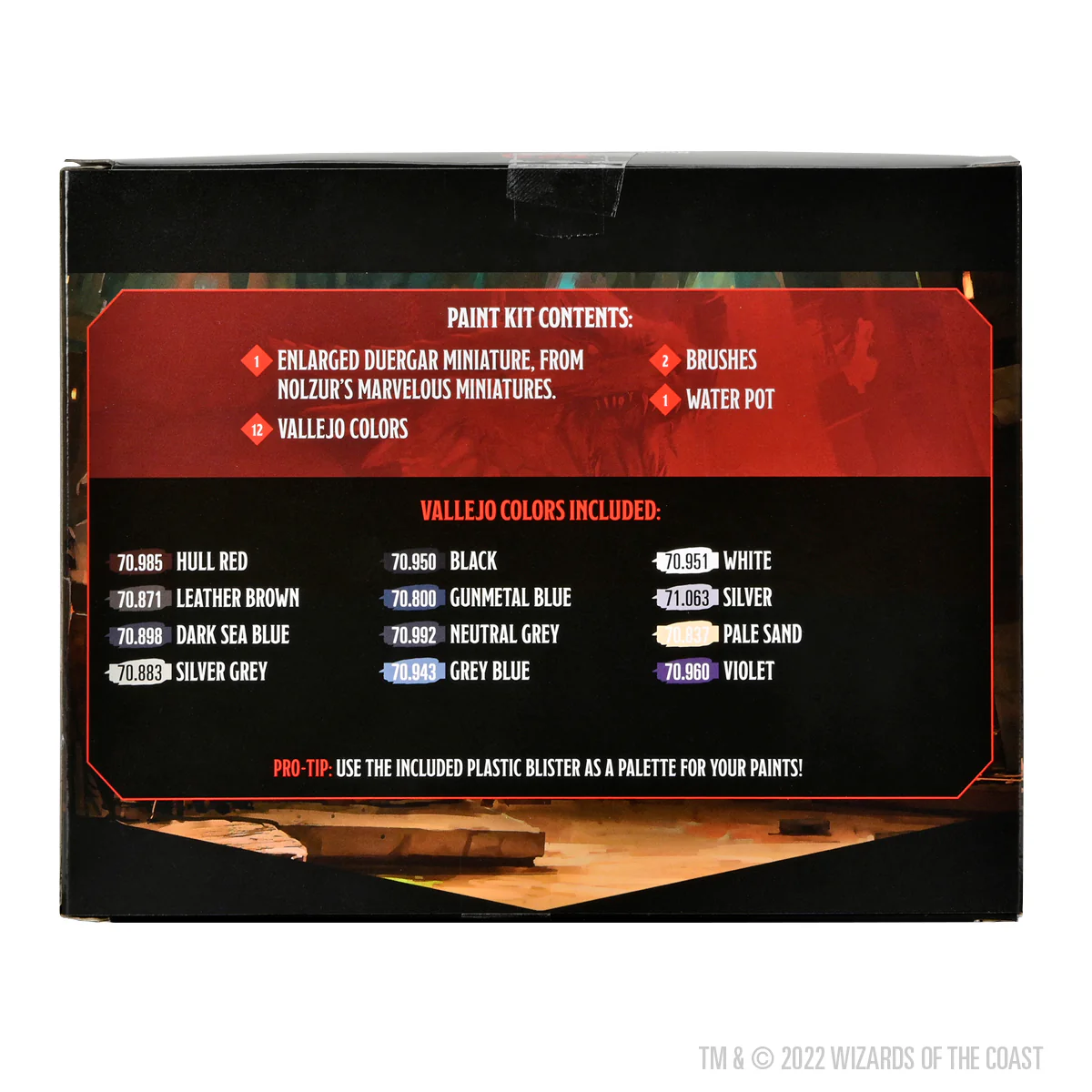 (DING & DENT) Dungeons & Dragons Nolzur's Marvelous Miniatures: Paint Kit - Enlarged Duergar 3 (DING & DENT) Dungeons & Dragons Nolzur's Marvelous Miniatures: Paint Kit - Enlarged Duergar