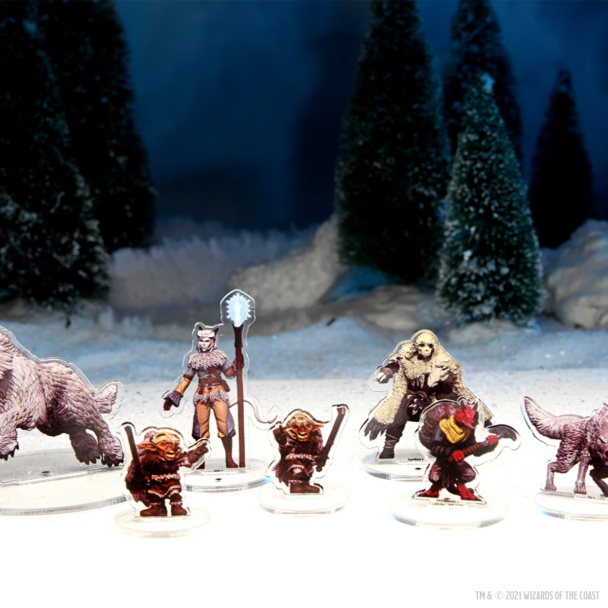 D&D Idols of the Realms: Icewind Dale Rime of the Frostmaiden - Frost Giant Skeleton - 2D Set 5 D&D Idols of the Realms: Icewind Dale Rime of the Frostmaiden - Frost Giant Skeleton - 2D Set