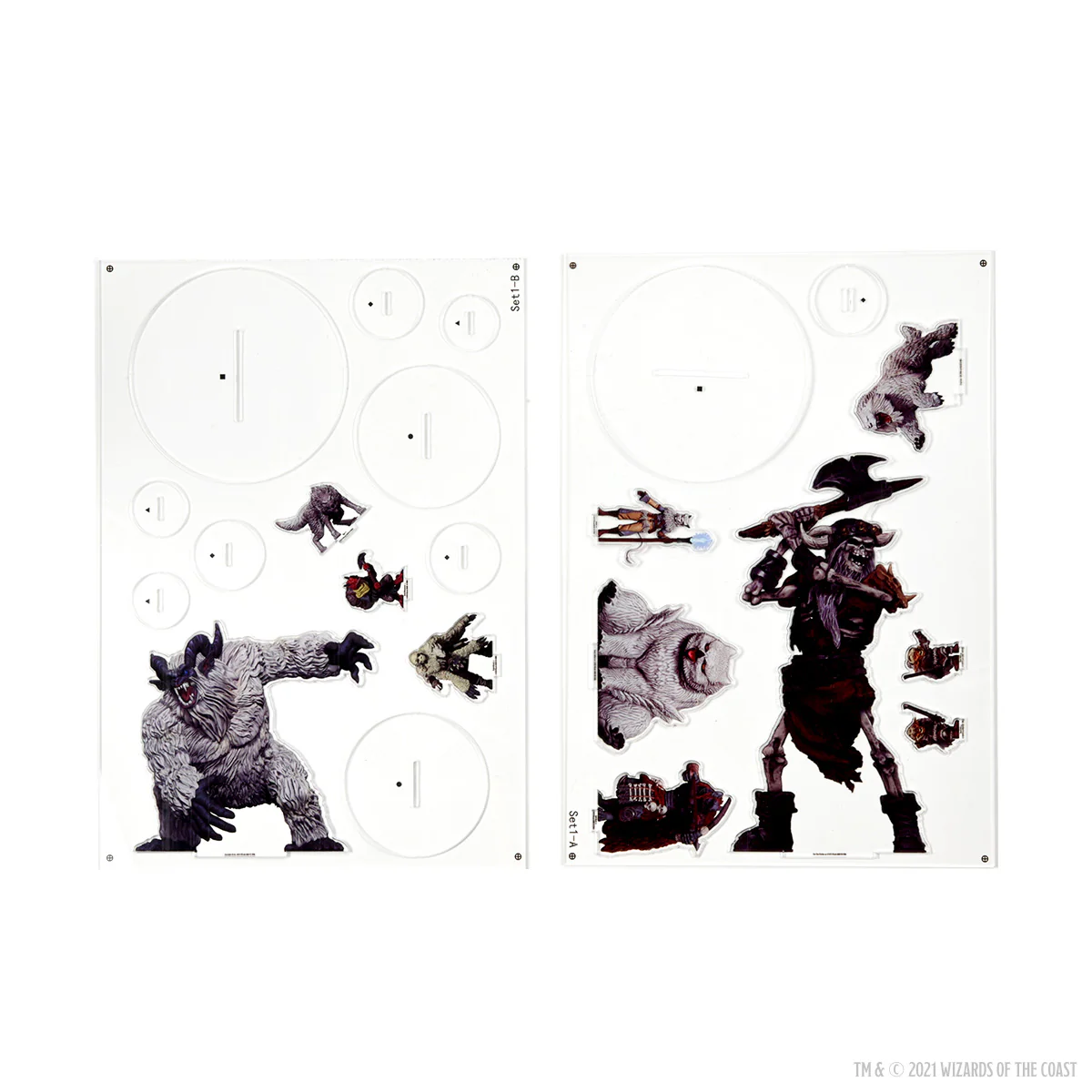 D&D Idols of the Realms: Icewind Dale Rime of the Frostmaiden - Frost Giant Skeleton - 2D Set 9 D&D Idols of the Realms: Icewind Dale Rime of the Frostmaiden - Frost Giant Skeleton - 2D Set