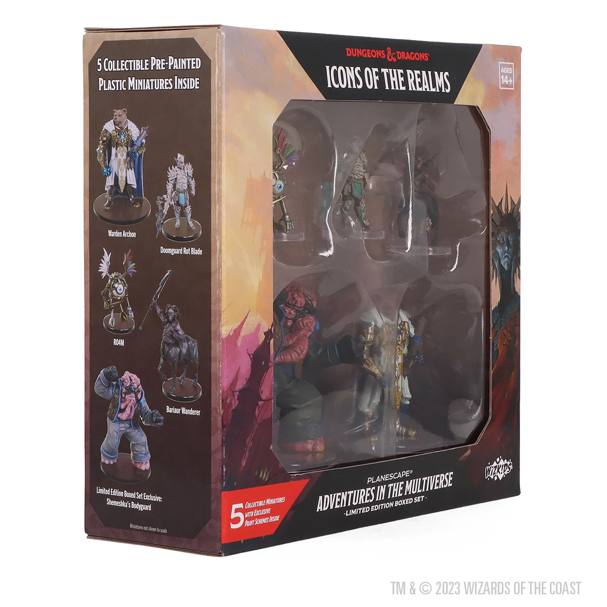 D&D Icons of the Realms: Planescape: Adventures in the Multiverse - Limited Edition Boxed Set