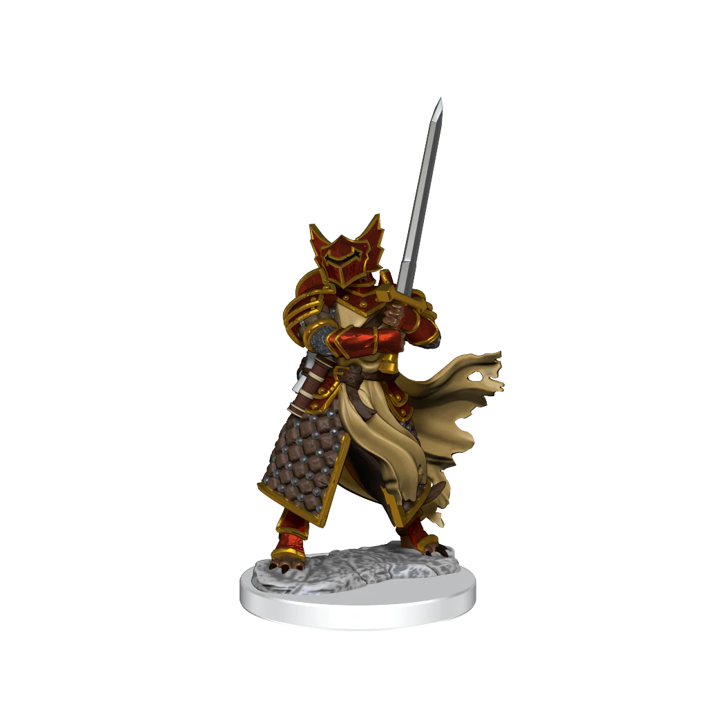 D&D Frameworks: Dragonborn Paladin Male - Unpainted and Unassembled 5 D&D Frameworks: Dragonborn Paladin Male - Unpainted and Unassembled