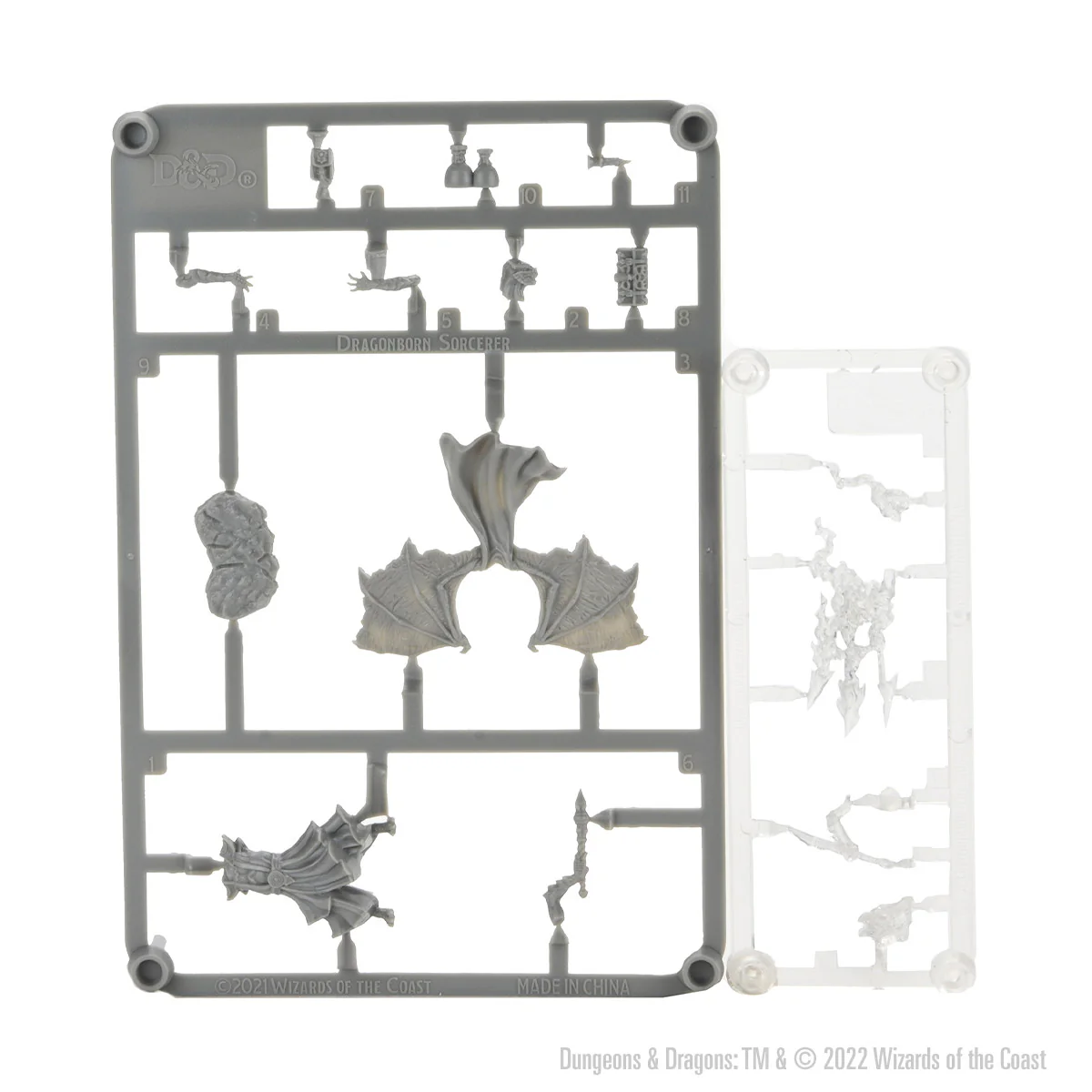 D&D Frameworks: Dragonborn Sorcerer Female - Unpainted and Unassembled 3 D&D Frameworks: Dragonborn Sorcerer Female - Unpainted and Unassembled