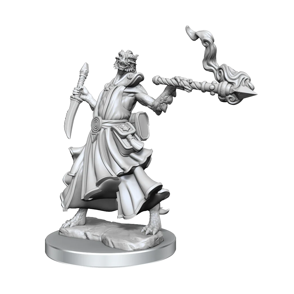 D&D Frameworks: Dragonborn Sorcerer Female - Unpainted and Unassembled 8 D&D Frameworks: Dragonborn Sorcerer Female - Unpainted and Unassembled