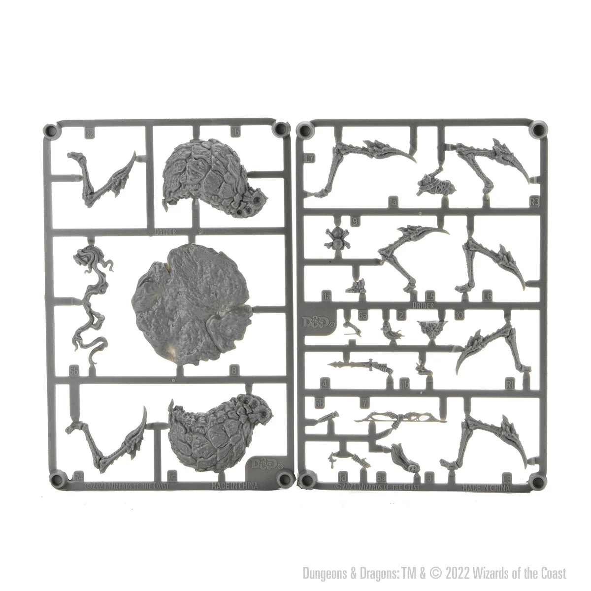 D&D Frameworks: Drider - Unpainted and Unassembled 3 D&D Frameworks: Drider - Unpainted and Unassembled