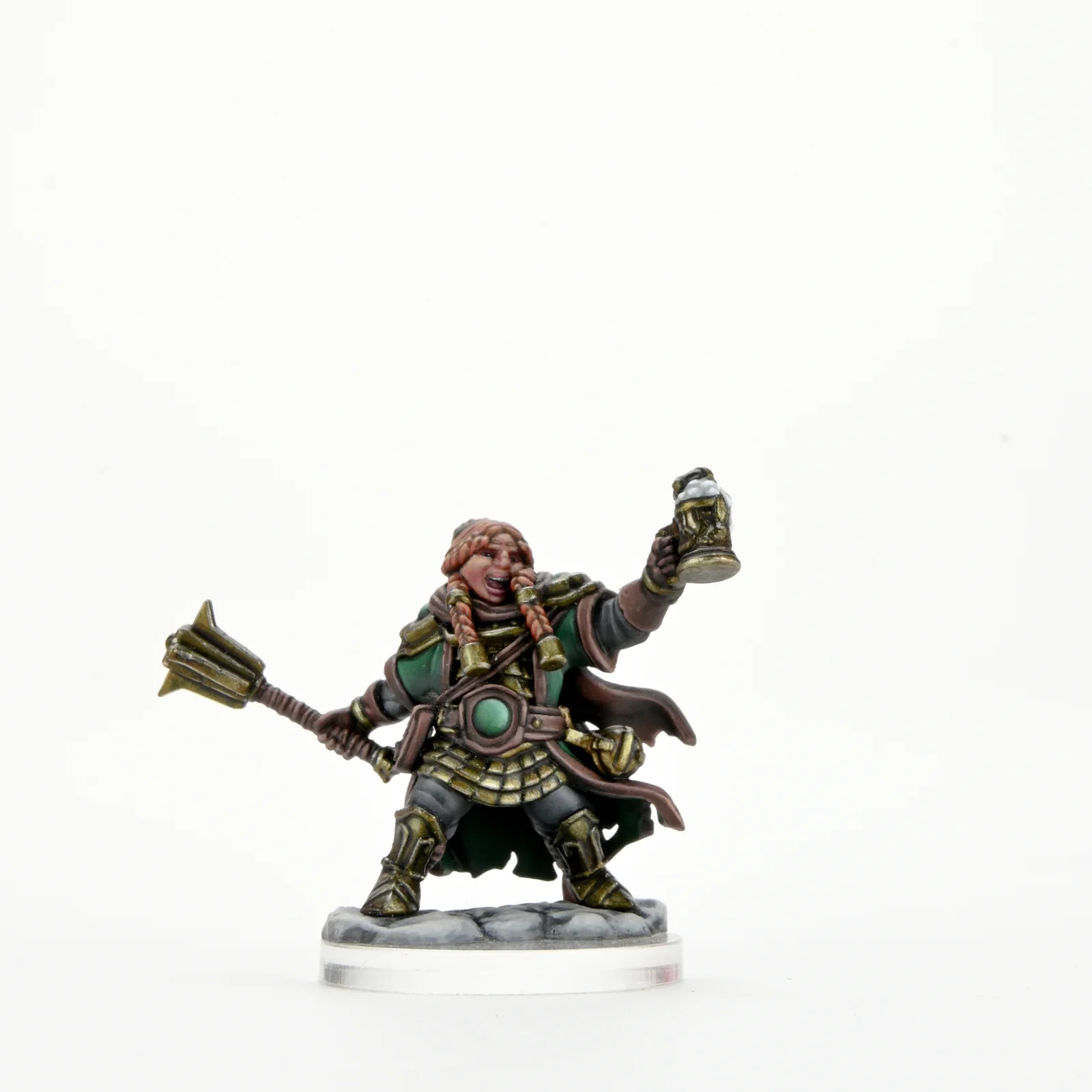 D&D Frameworks: Dwarf Cleric Female - Unpainted and Unassembled 5 D&D Frameworks: Dwarf Cleric Female - Unpainted and Unassembled