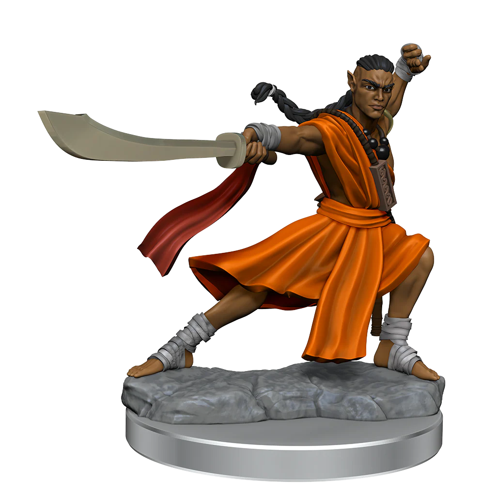 D&D Frameworks: Elf Monk Male - Unpainted and Unassembled 7 D&D Frameworks: Elf Monk Male - Unpainted and Unassembled