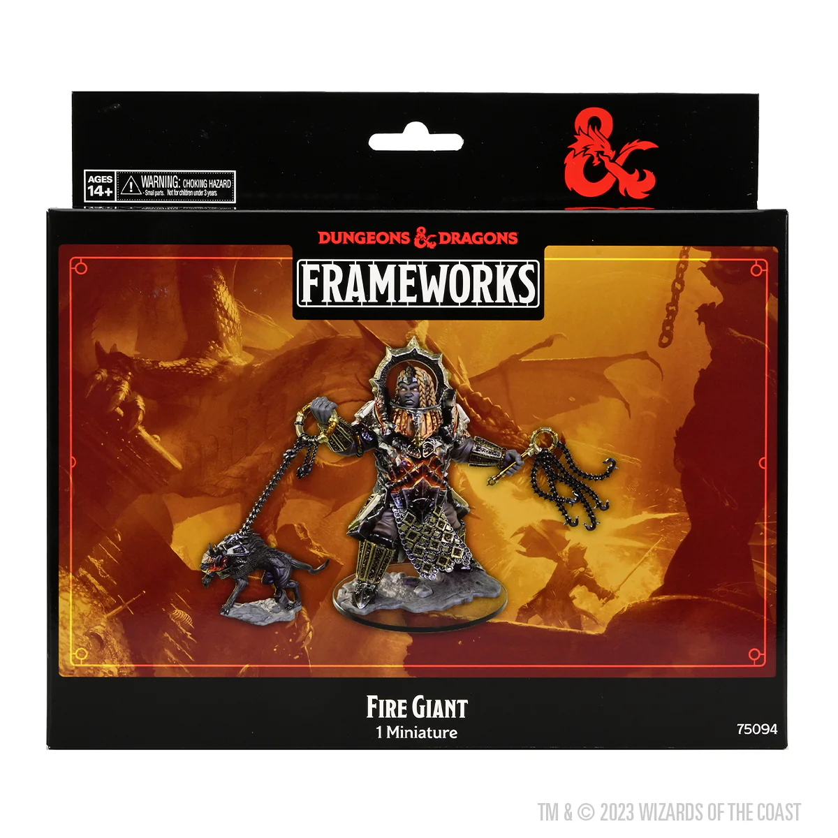 D&D Frameworks: Fire Giant - Unpainted and Unassembled