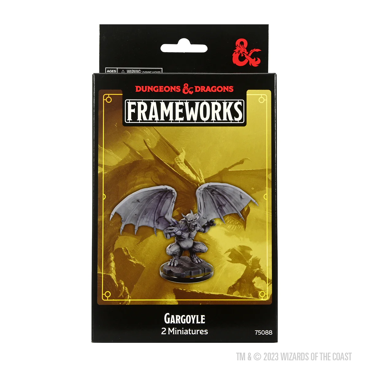 D&D Frameworks: Gargoyle - Unpainted and Unassembled