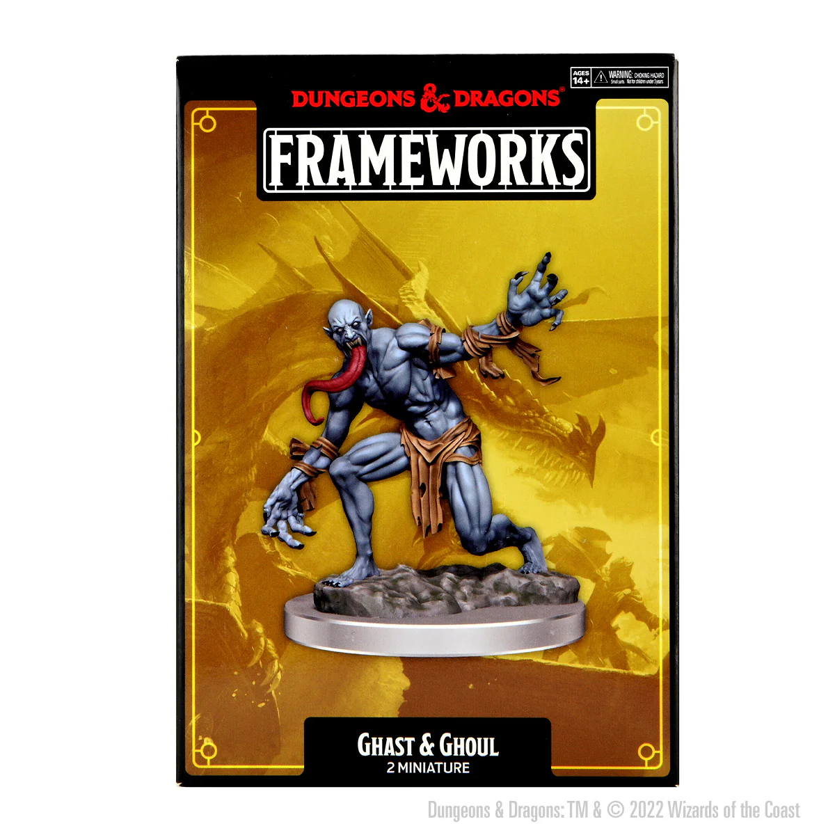 D&D Frameworks: Ghast & Ghoul - Unpainted and Unassembled