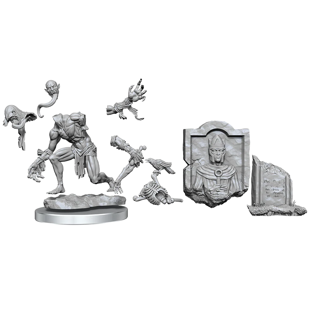 D&D Frameworks: Ghast & Ghoul - Unpainted and Unassembled 4 D&D Frameworks: Ghast & Ghoul - Unpainted and Unassembled