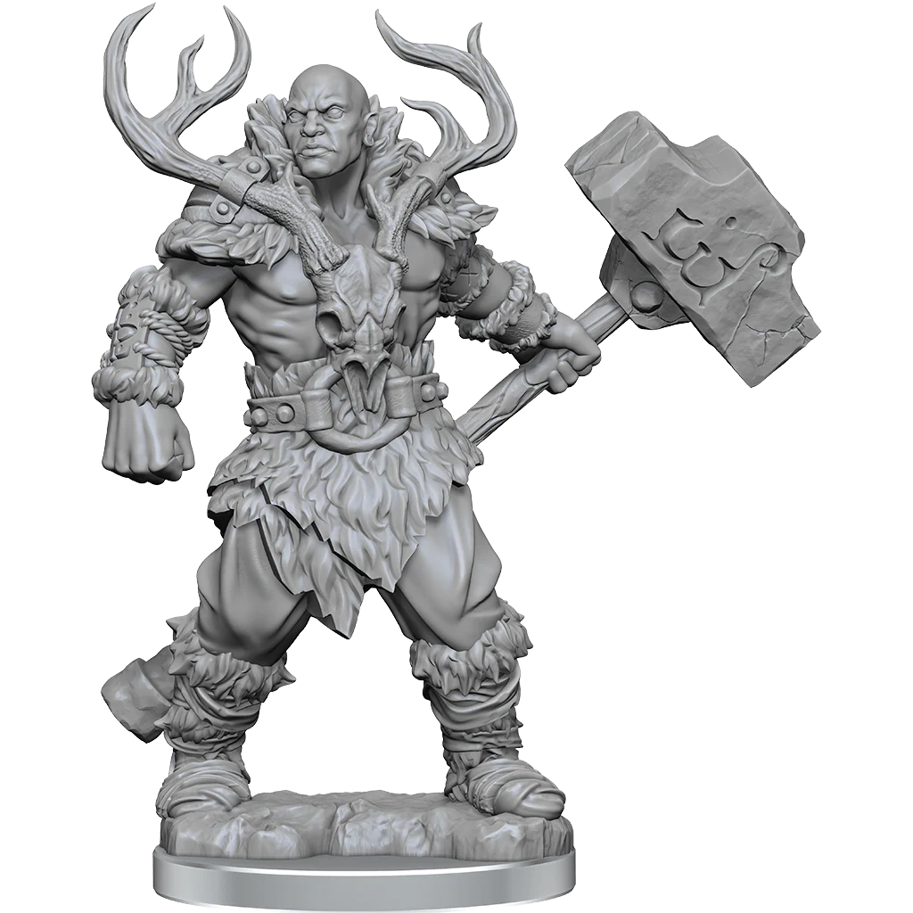 D&D Frameworks: Goliath Barbarian Male - Unpainted and Unassembled