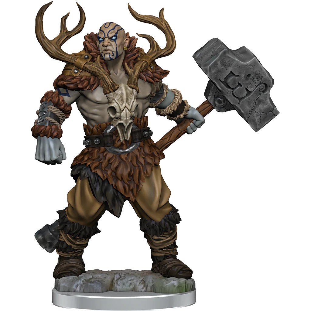 D&D Frameworks: Goliath Barbarian Male - Unpainted and Unassembled
