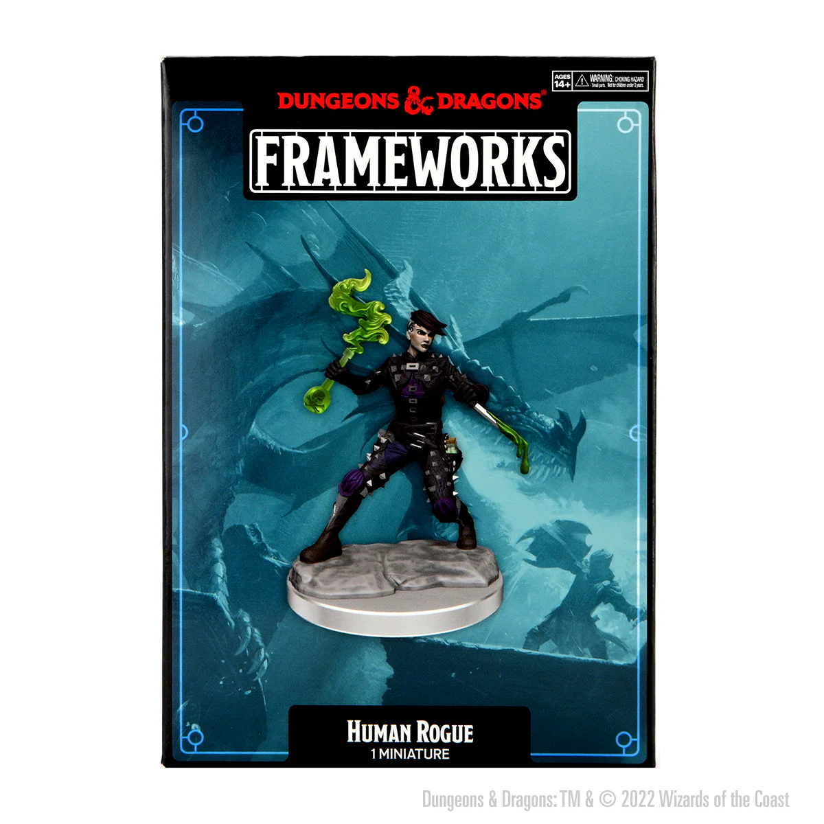 D&D Frameworks: Human Rogue Female - Unpainted and Unassembled