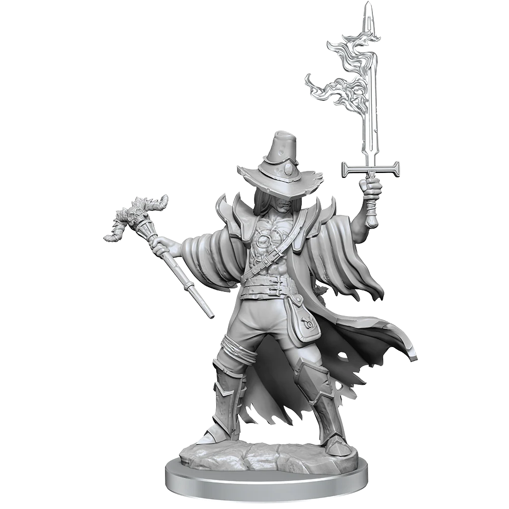 D&D Frameworks: Human Warlock Male - Unpainted and Unassembled 4 D&D Frameworks: Human Warlock Male - Unpainted and Unassembled