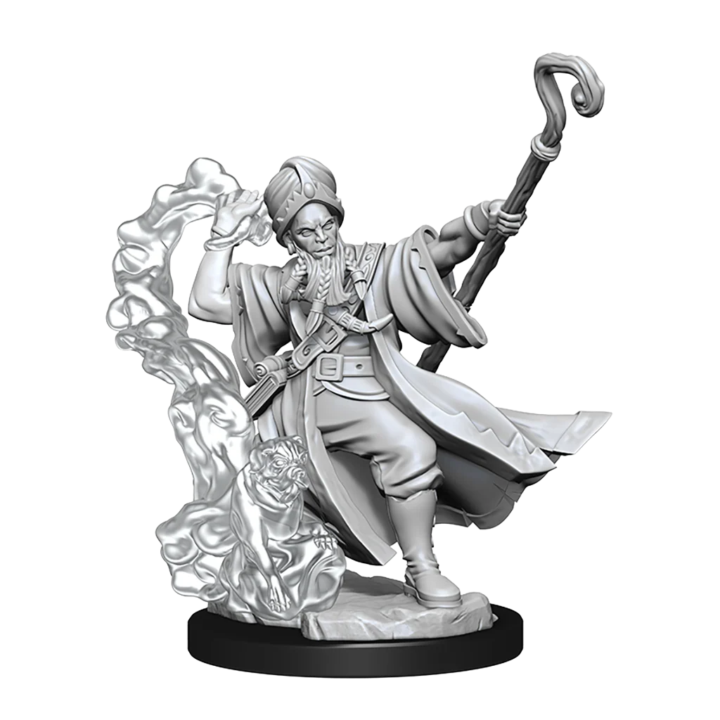 D&D Frameworks: Human Wizard Male - Unpainted and Unassembled 4 D&D Frameworks: Human Wizard Male - Unpainted and Unassembled
