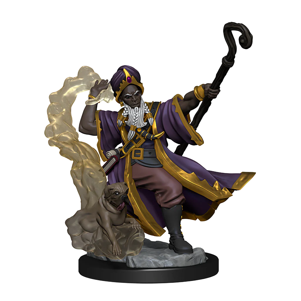 D&D Frameworks: Human Wizard Male - Unpainted and Unassembled 7 D&D Frameworks: Human Wizard Male - Unpainted and Unassembled