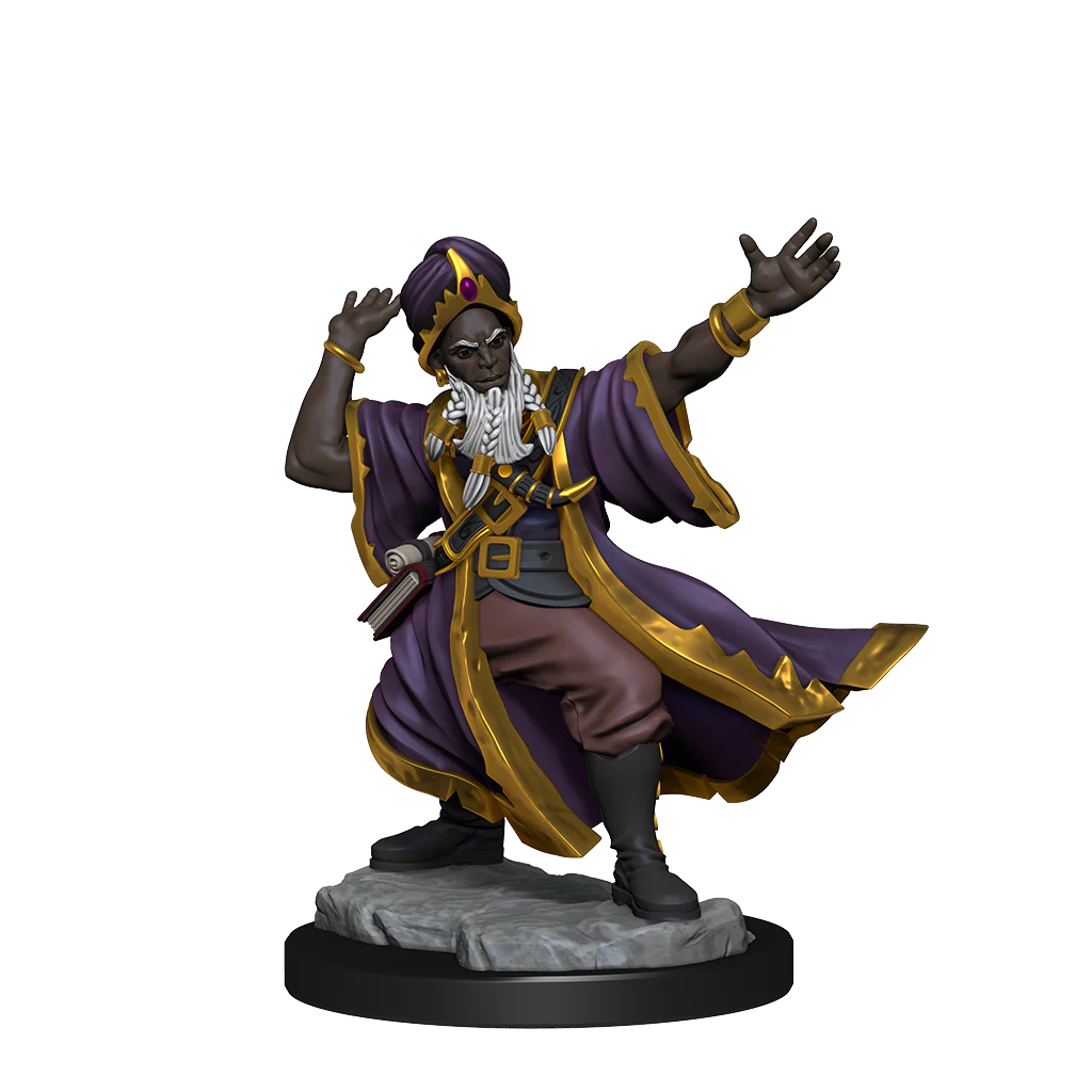 D&D Frameworks: Human Wizard Male - Unpainted and Unassembled 9 D&D Frameworks: Human Wizard Male - Unpainted and Unassembled