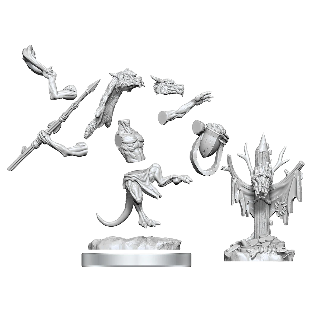 D&D Frameworks: Kobolds - Unpainted and Unassembled 4 D&D Frameworks: Kobolds - Unpainted and Unassembled