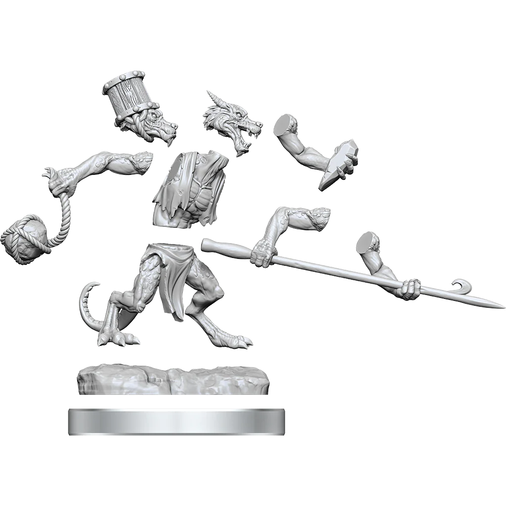 D&D Frameworks: Kobolds - Unpainted and Unassembled 6 D&D Frameworks: Kobolds - Unpainted and Unassembled