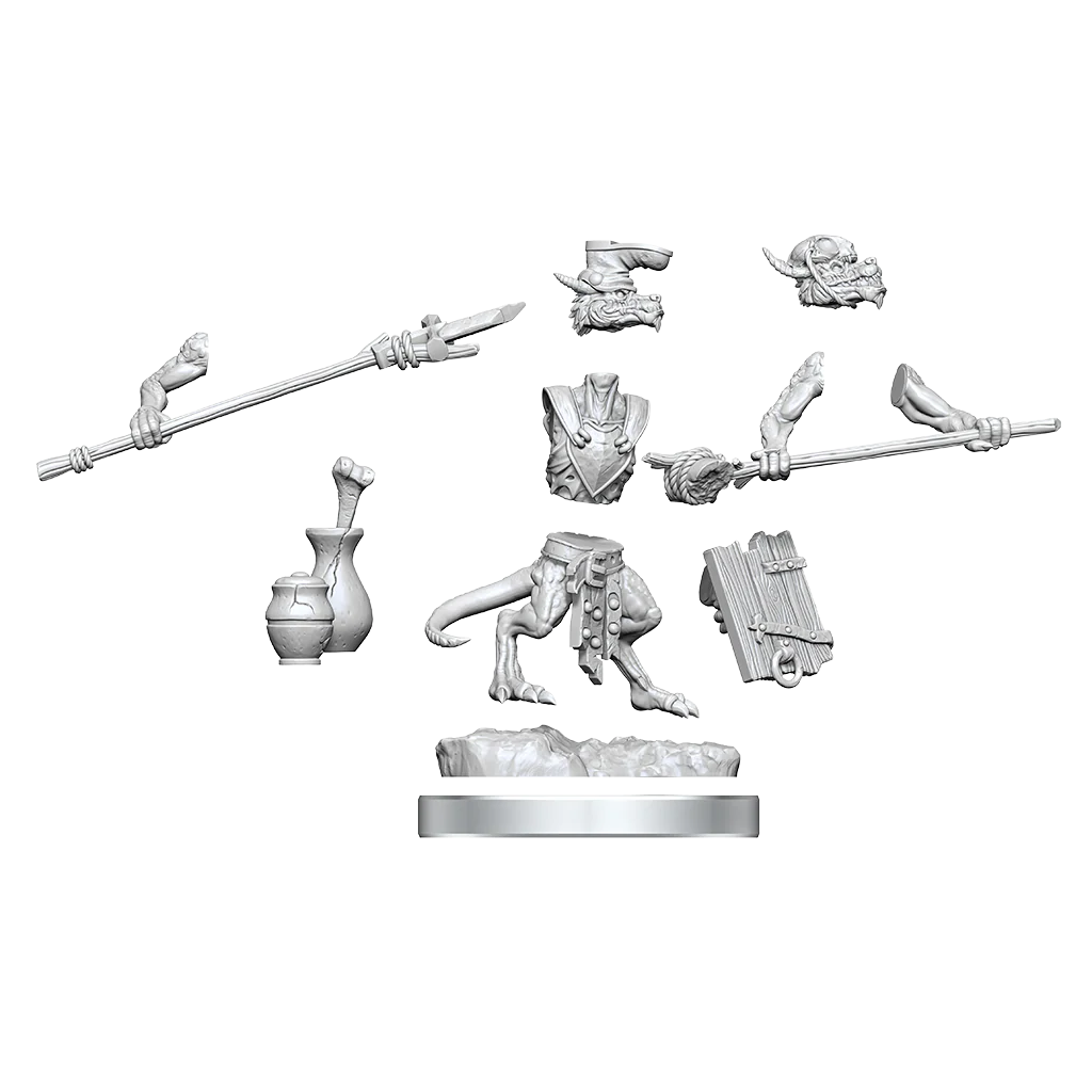 D&D Frameworks: Kobolds - Unpainted and Unassembled 7 D&D Frameworks: Kobolds - Unpainted and Unassembled