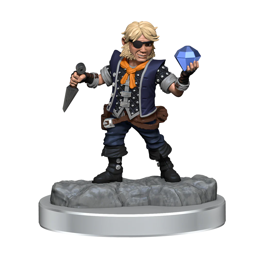 D&D Frameworks: Male Halfling Rogue - Unpainted and Unassembled 10 D&D Frameworks: Male Halfling Rogue - Unpainted and Unassembled