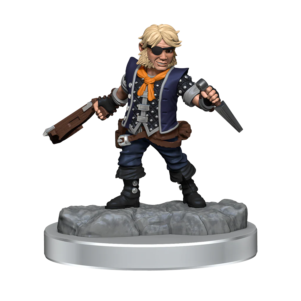 D&D Frameworks: Male Halfling Rogue - Unpainted and Unassembled 12 D&D Frameworks: Male Halfling Rogue - Unpainted and Unassembled