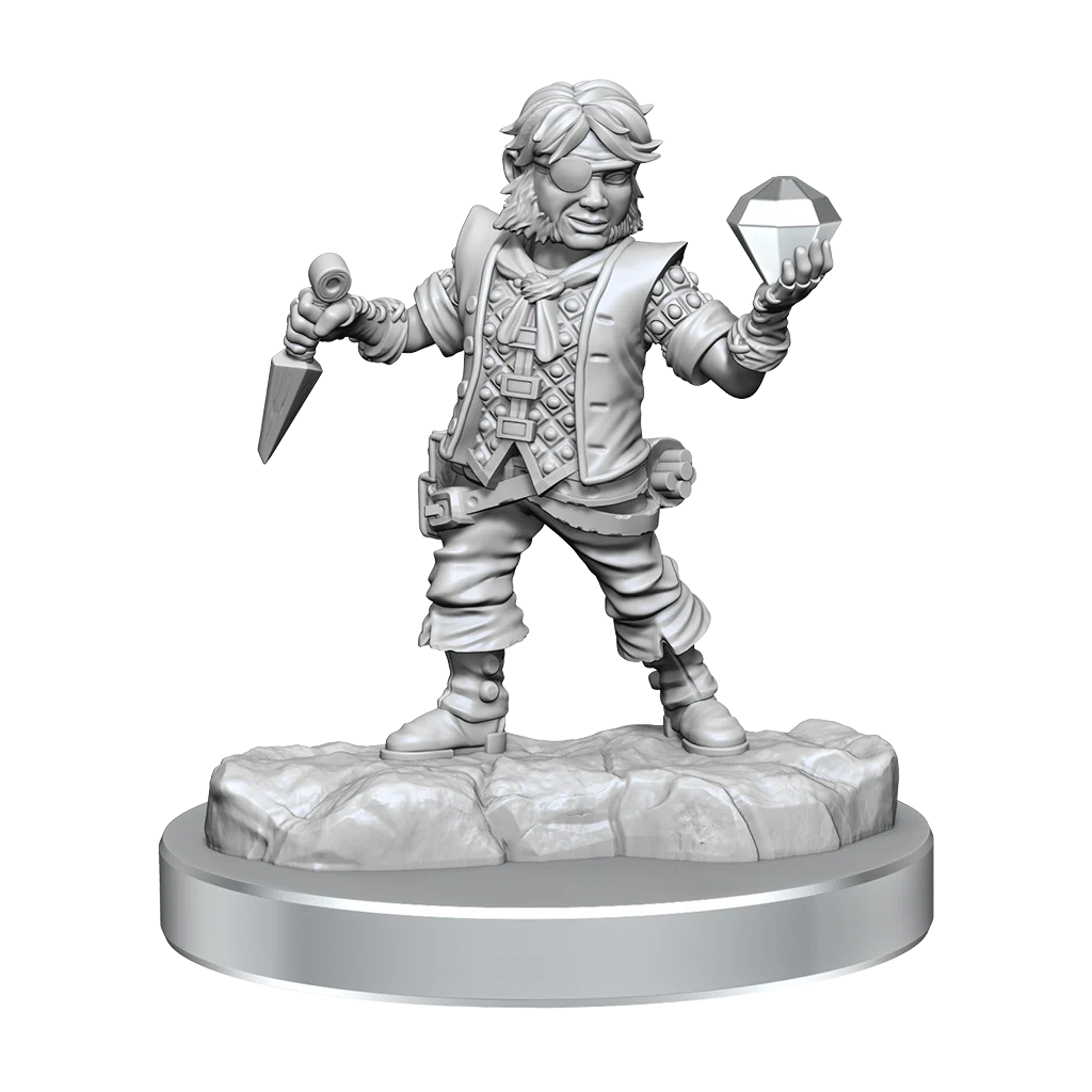 D&D Frameworks: Male Halfling Rogue - Unpainted and Unassembled 9 D&D Frameworks: Male Halfling Rogue - Unpainted and Unassembled