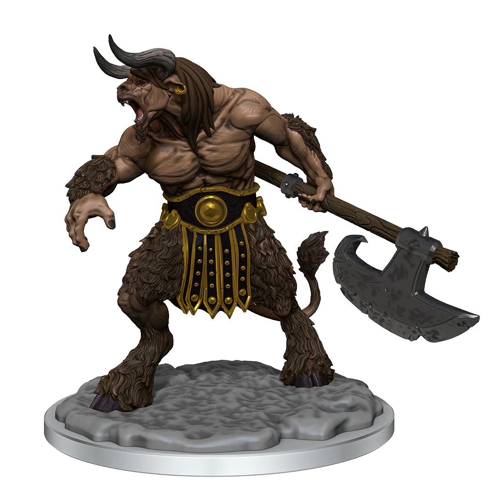 D&D Frameworks: Minotaur - Unpainted and Unassembled
