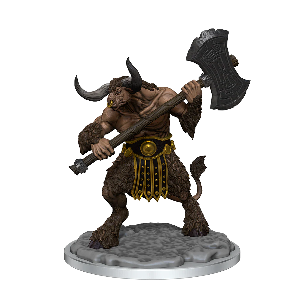 D&D Frameworks: Minotaur - Unpainted and Unassembled