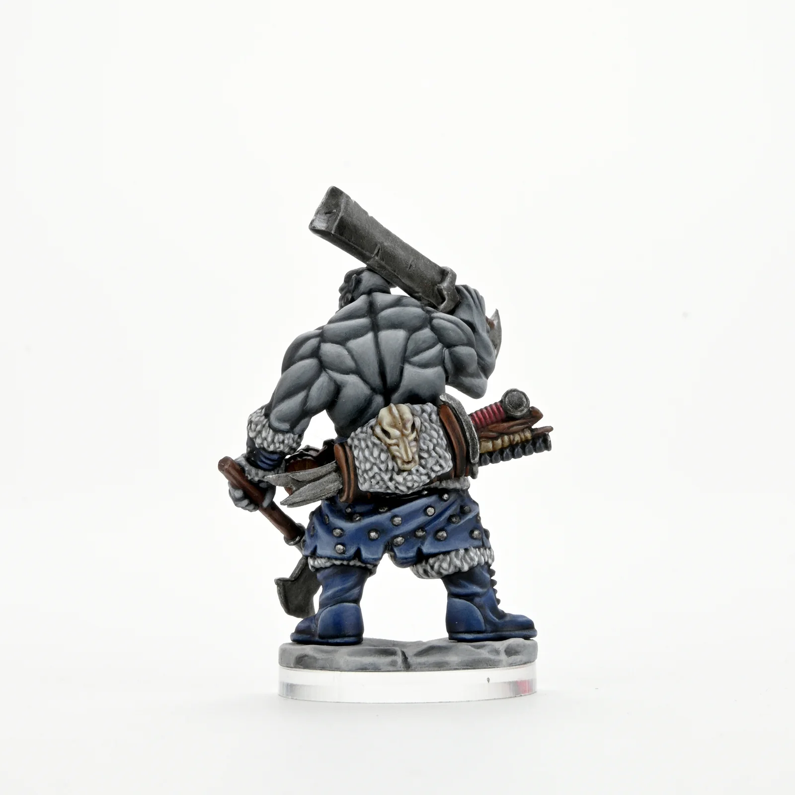 D&D Frameworks: Orc Barbarian Male - Unpainted and Unassembled