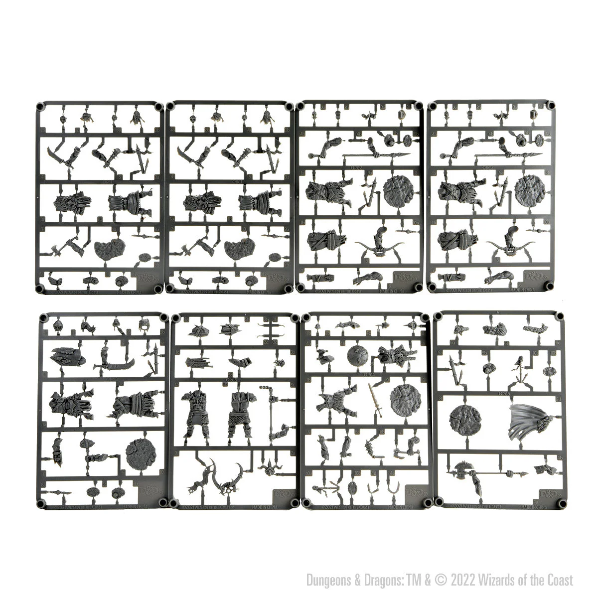 D&D Frameworks: Orcs - Unpainted and Unassembled 3 D&D Frameworks: Orcs - Unpainted and Unassembled